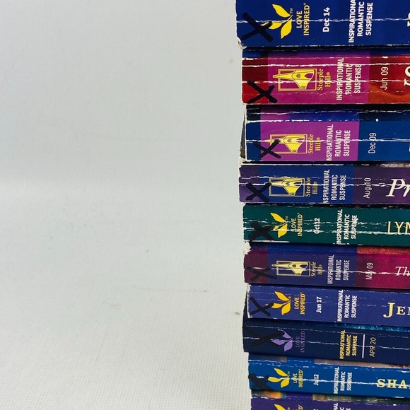 Harlequin Love Inspired Suspense 10 Book‎ Lot Inspirational Romance Paperback - Picture 4 of 6